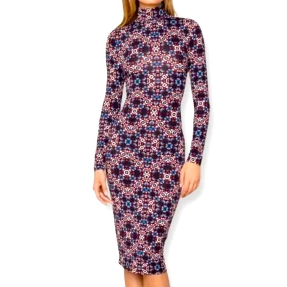 Yumi Kim Dresses & Skirts - Yumi Kim Anthropologie Casablanca Deja Vu Turtleneck Dress